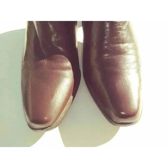 Trotter Brown Upper Leather Boots Sz7.5 SS - Picture 6 of 8